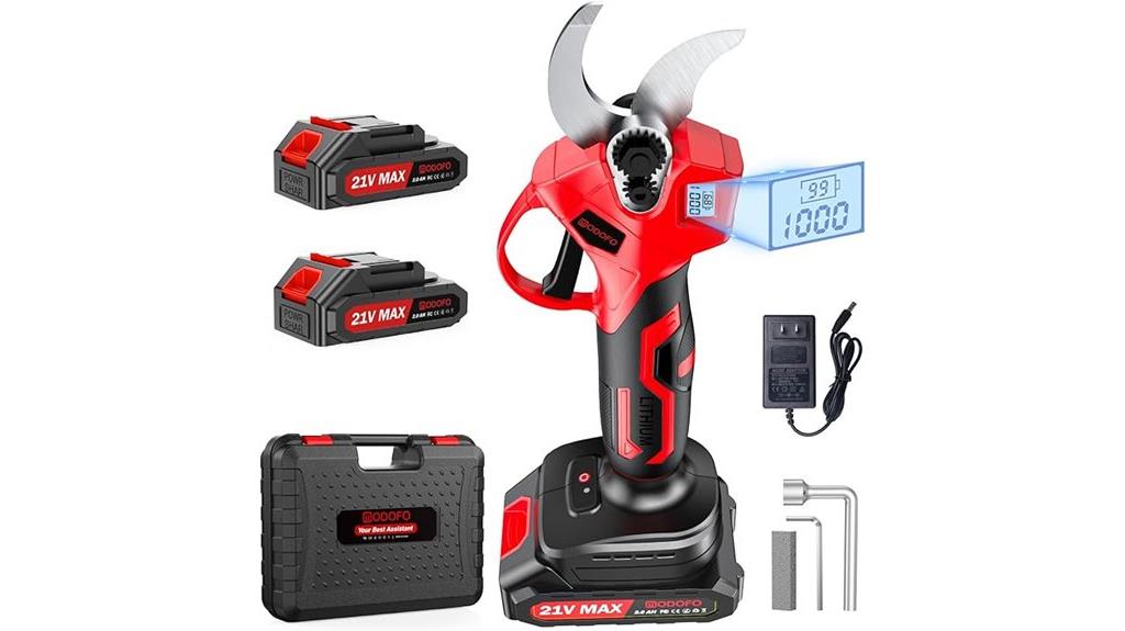 electric pruning shears upgrade
