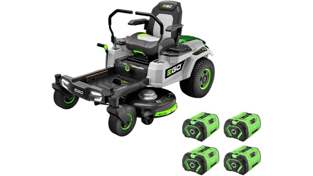 electric zero turn mower