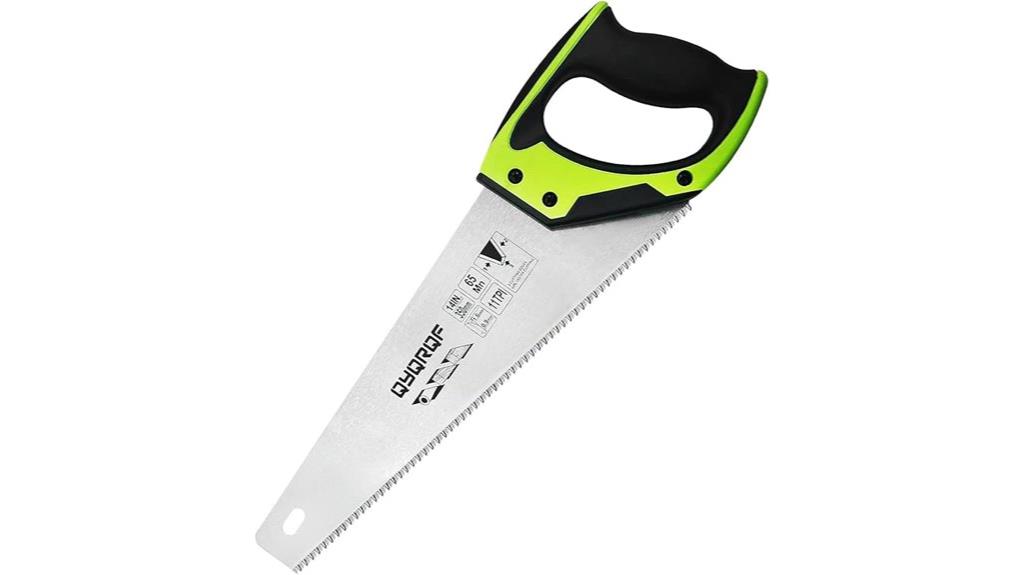 ergonomic fine cut hand saw