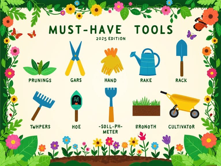 essential garden tools 2025