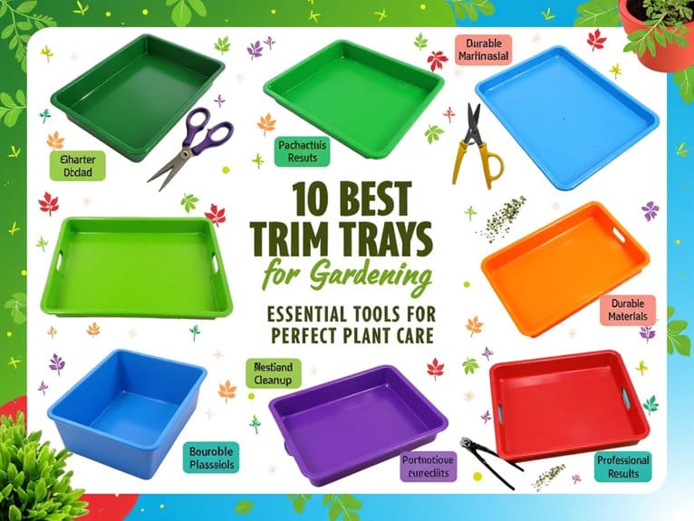 essential gardening trim trays