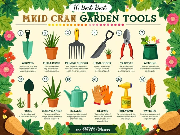 essential tools for gardening