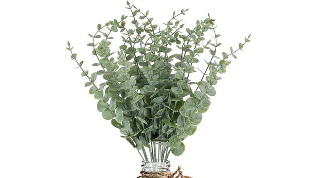 eucalyptus artificial leaves decoration