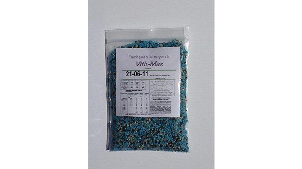 fairhaven grape vine fertilizer