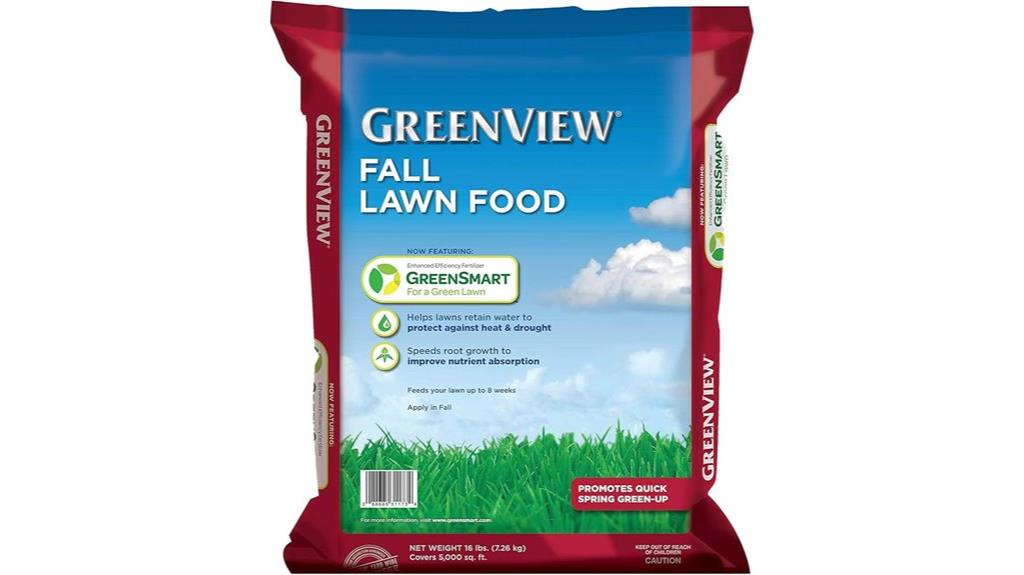 fall lawn food coverage