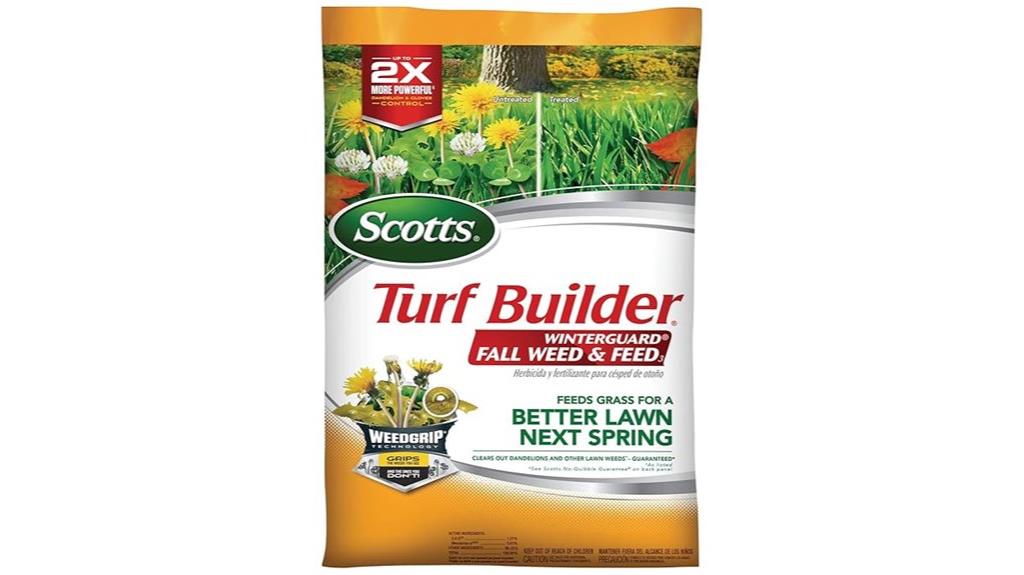 fall weed and feed