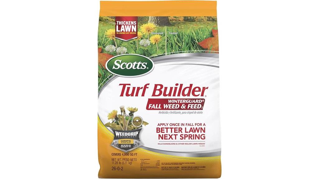 fall weed and feed