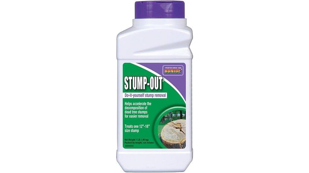 fast acting stump removal pellets