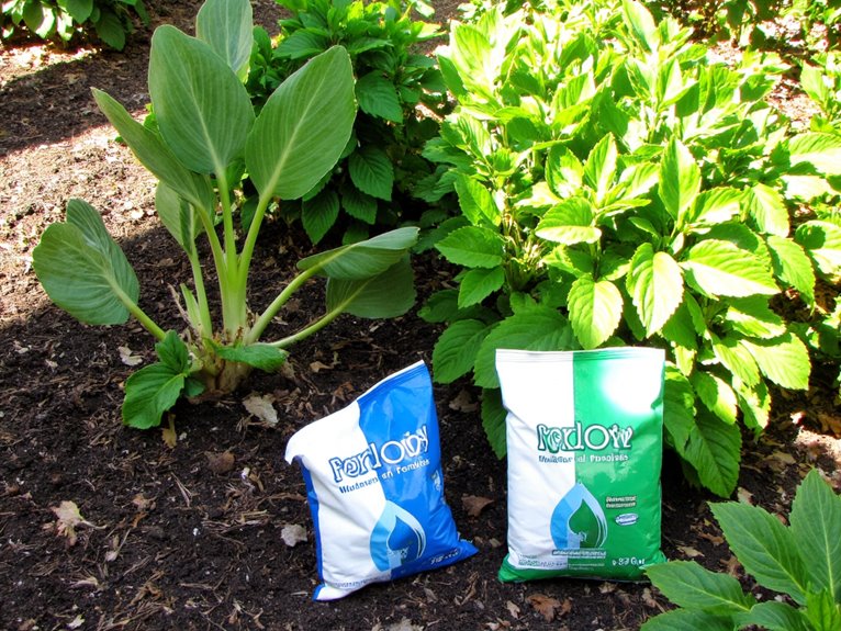 fast release fertilizers aid recovery