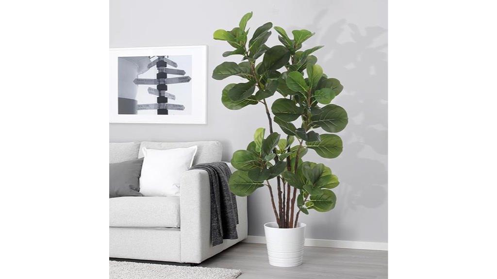 faux fiddle leaf fig
