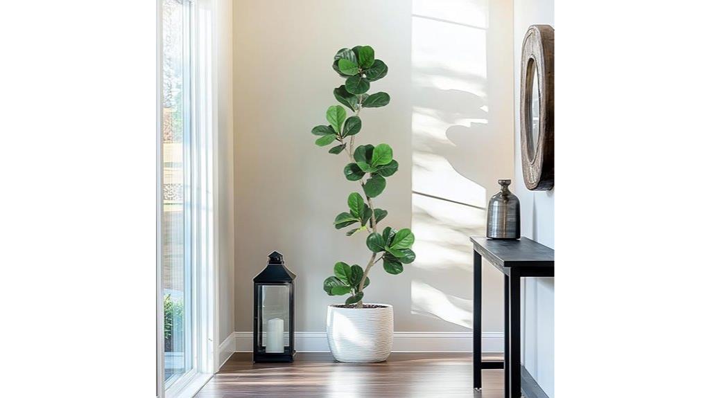 faux fiddle leaf fig
