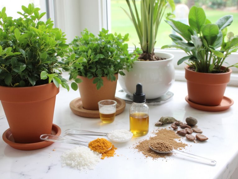 feed indoor plants wisely