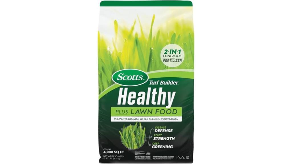 fertilizer and fungicide combo