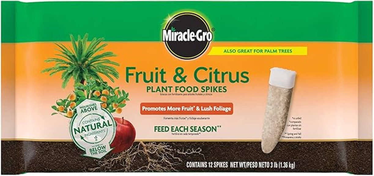 fertilizer spikes for fruits
