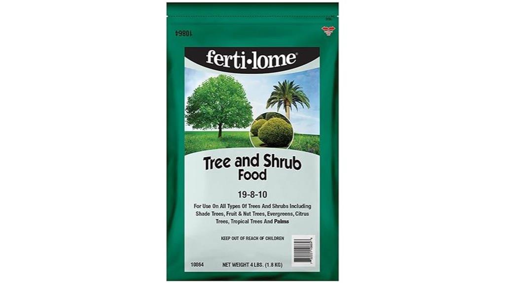 fertilome tree shrub food