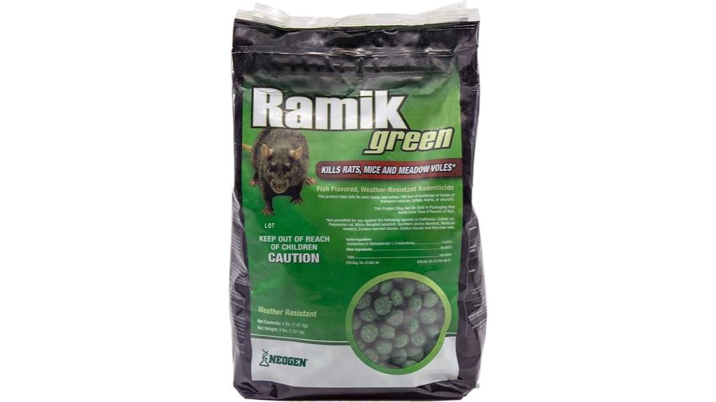 fish flavored rodent bait