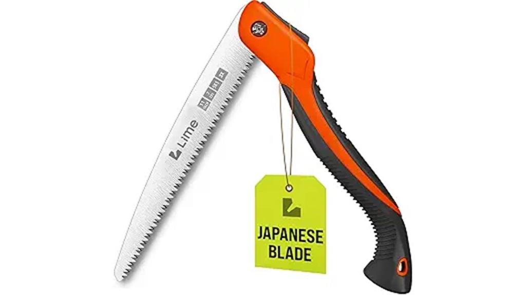 folding camping saw with blade