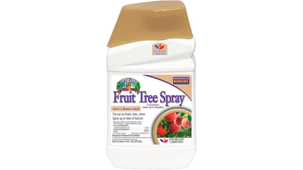 fruit tree insect spray