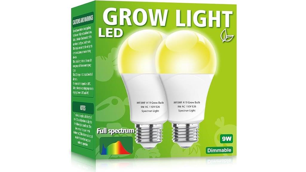 full spectrum grow bulbs