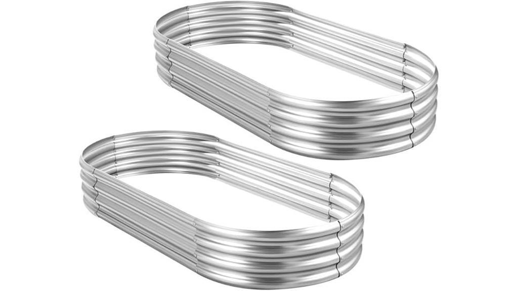 galvanized garden bed kit