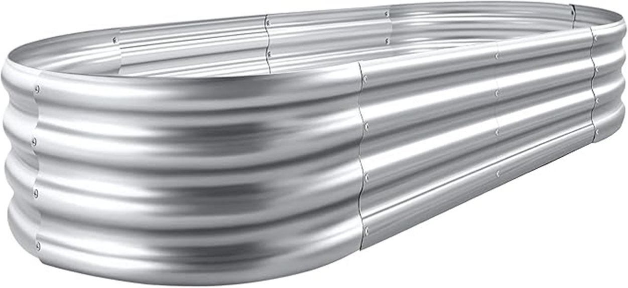 galvanized garden bed kit