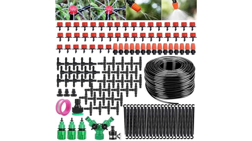garden irrigation kit setup