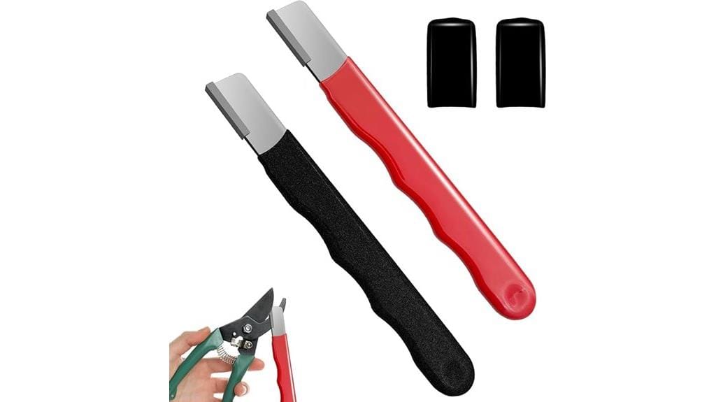garden tool sharpener set