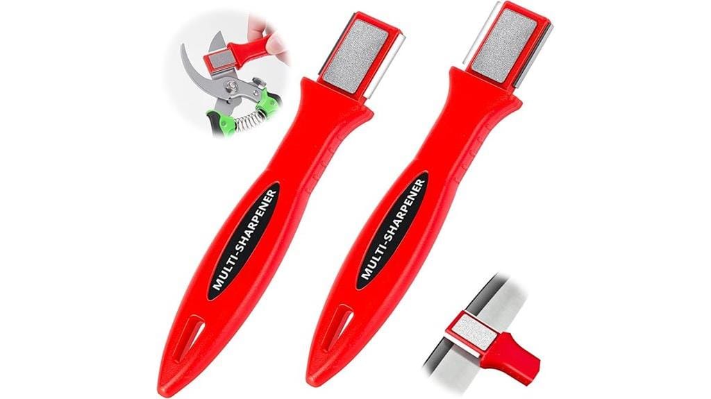 garden tool sharpener set