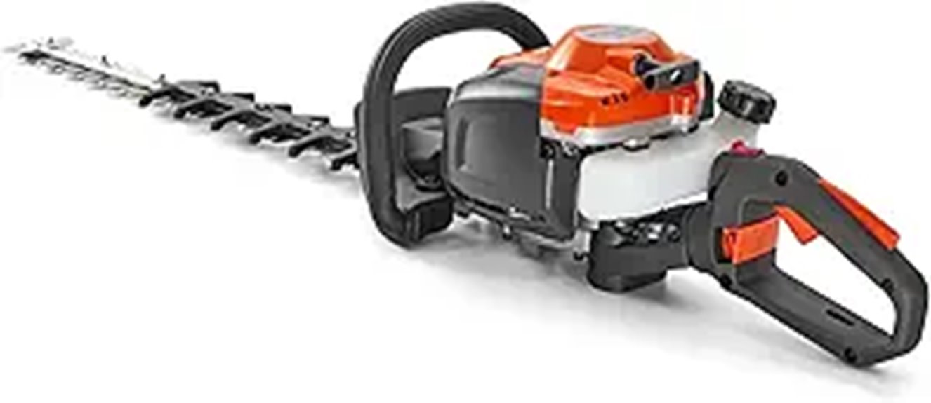 gas powered hedge trimmer