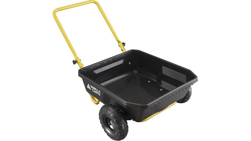 gorilla carts poly dump