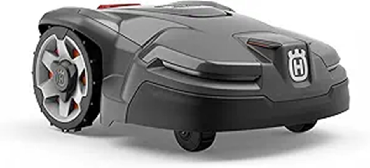 gps equipped robotic mower