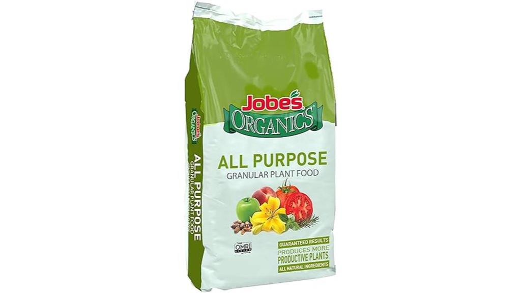 granular all purpose fertilizer bag