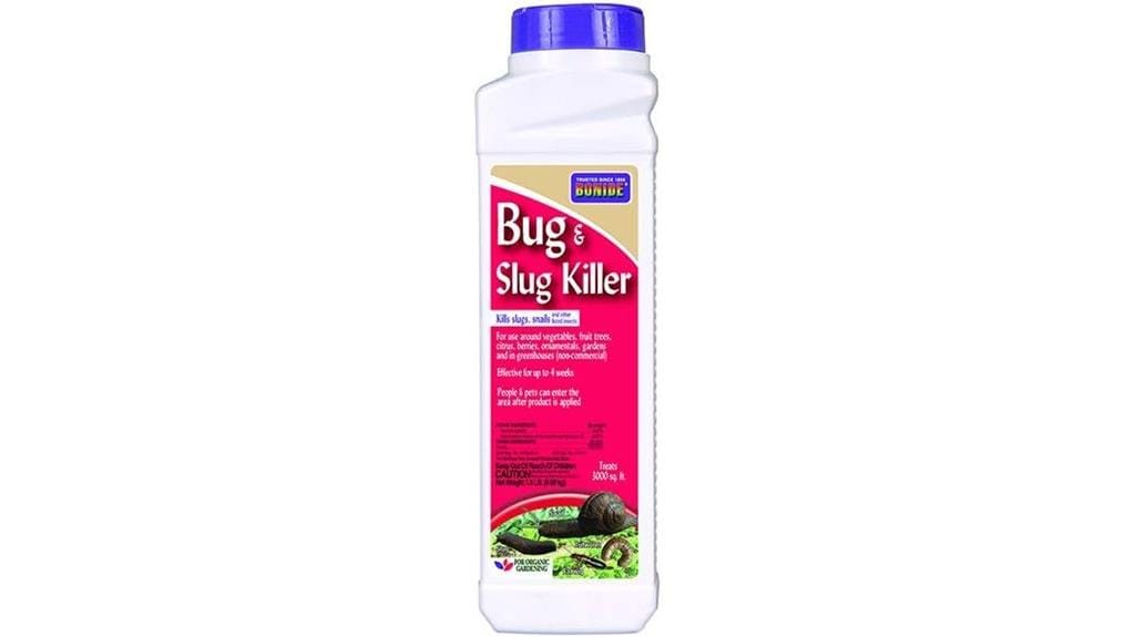 granular bug and slug bait
