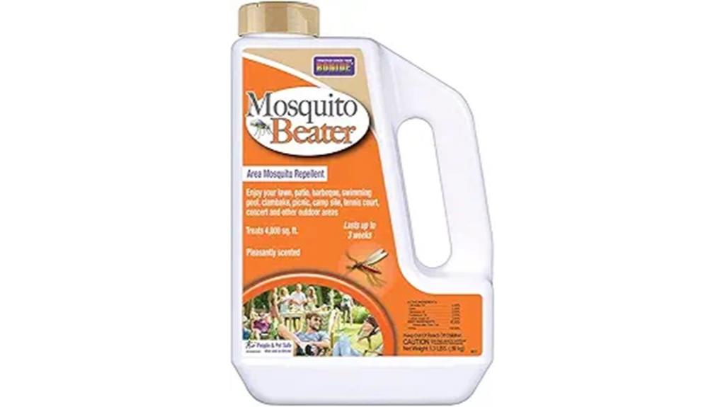 granular mosquito repellent product