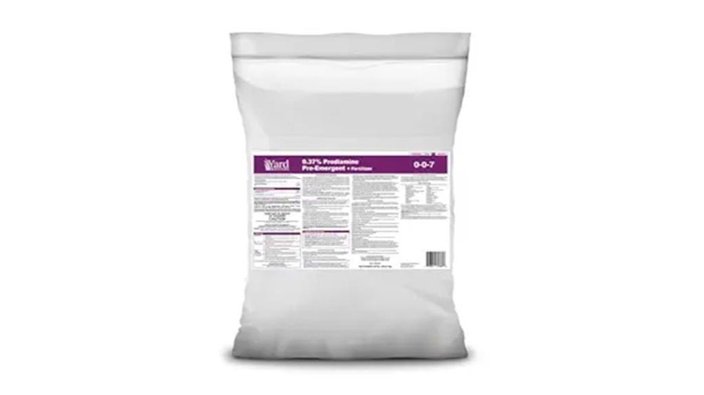 granular pre emergent herbicide fertilizer