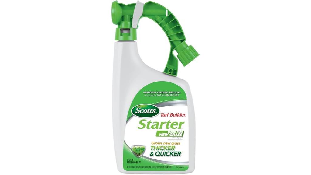 grass starter food spray