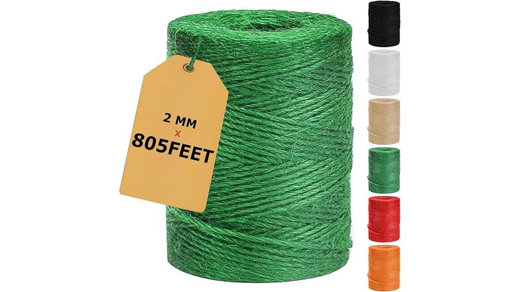 green garden twine roll