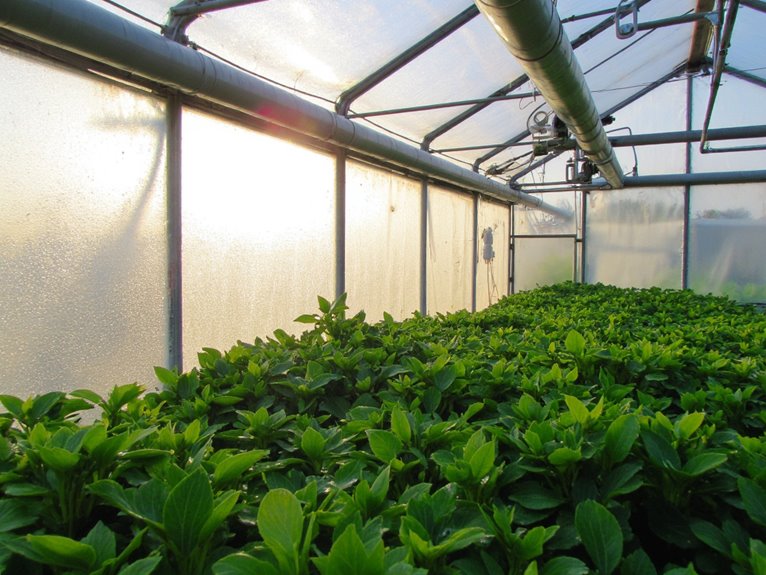 greenhouse moisture management techniques