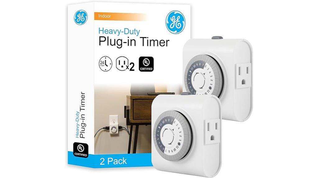 grounded outlet timer pack