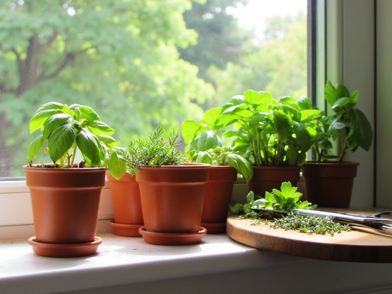 grow herbs indoors easily