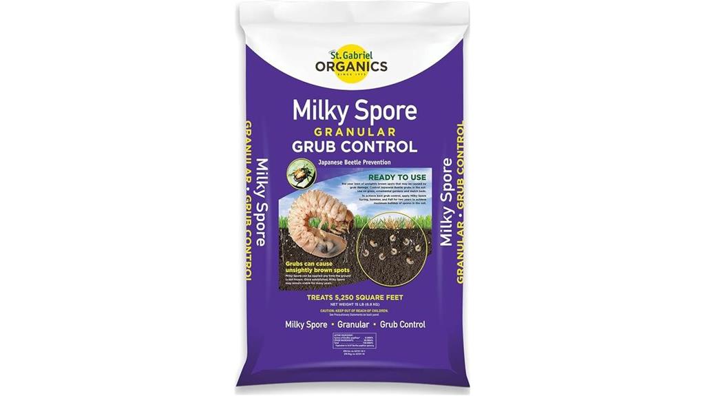 grub control organic treatment