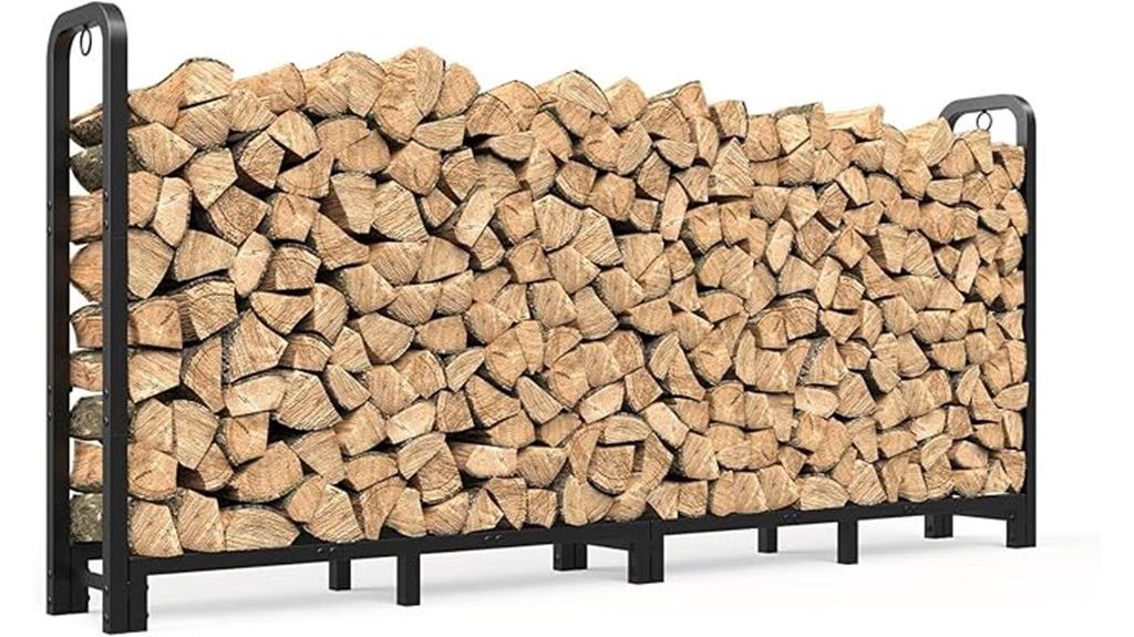 heavy duty firewood storage