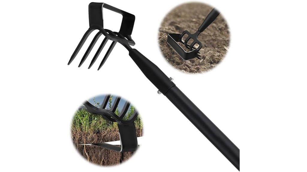 heavy duty garden hoe