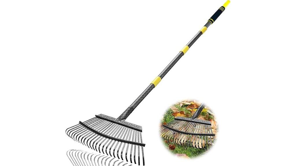 heavy duty garden rake