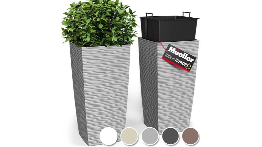 heavy duty tall planters