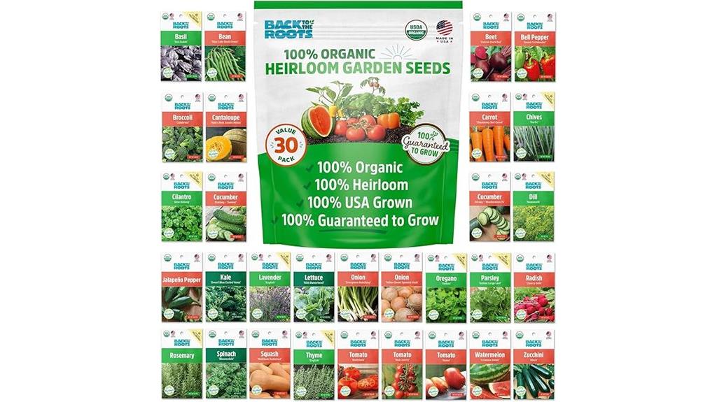 heirloom organic seed collection
