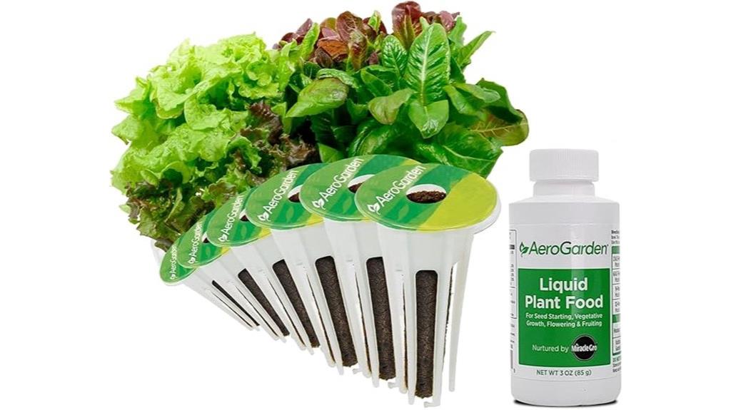 heirloom salad greens kit
