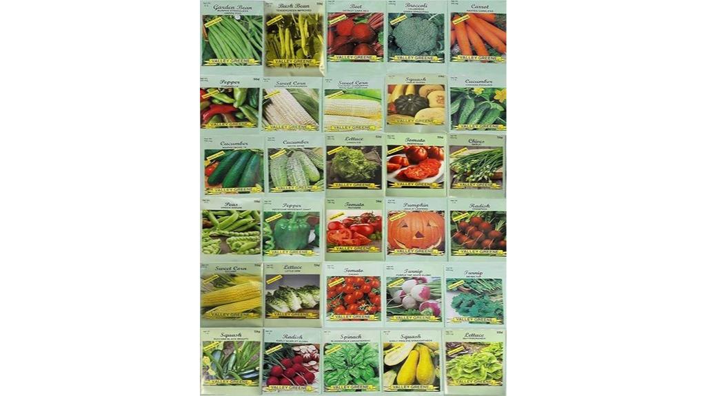 heirloom vegetable garden seeds
