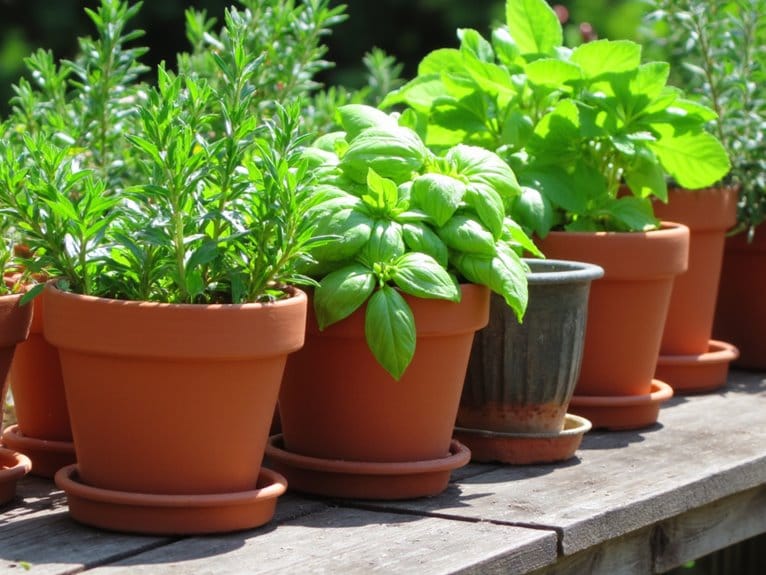 herb container gardening tips