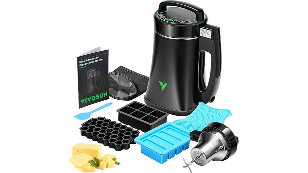 herbal infusion decarboxylation machine